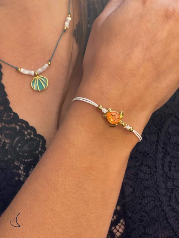 Bracelet HONU - Ocean Vibes - orangé(2)