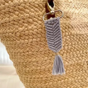 STRATÓS MINI - Porte clef en macramé(1)