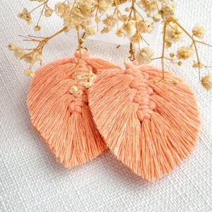 Boucles d’oreilles FOLLA - PEACH