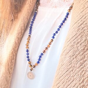 CHI LIN Oeil de tigre, Sodalite (3)